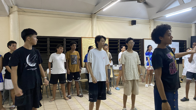 Youth Fellowship Dance Training for Upcoming Camp